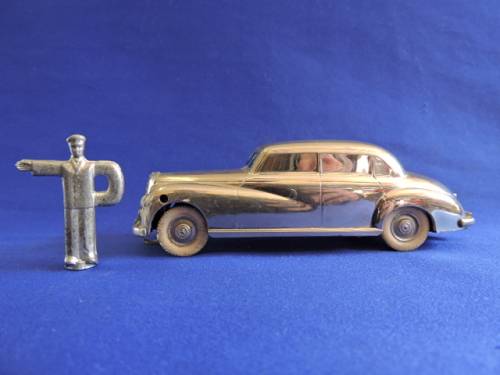 PRAMETA Mercedes Benz 300 with Key German made Unlike Corgi and Dinky Toys.  # CRAZY LOOK #....