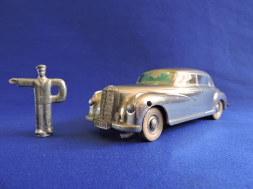 PRAMETA Mercedes Benz 300 with Key German made Unlike Corgi and Dinky Toys.  # CRAZY LOOK #....