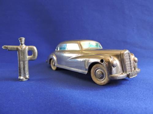 PRAMETA Mercedes Benz 300 with Key German made Unlike Corgi and Dinky Toys.  # CRAZY LOOK #....