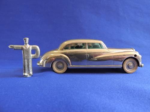 PRAMETA Mercedes Benz 300 with Key German made Unlike Corgi and Dinky Toys.  # CRAZY LOOK #....