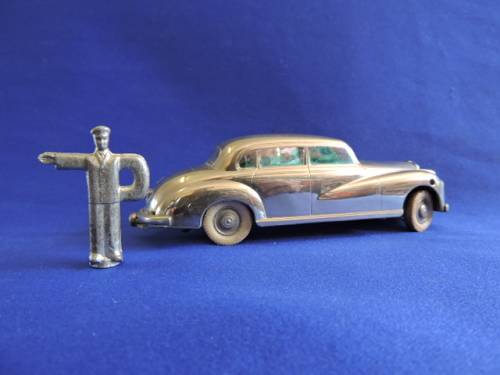 PRAMETA Mercedes Benz 300 with Key German made Unlike Corgi and Dinky Toys.  # CRAZY LOOK #....
