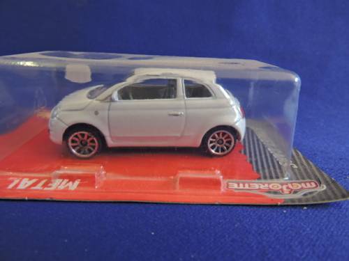Majorette FIAT 500 ( White ) like Hot Wheels