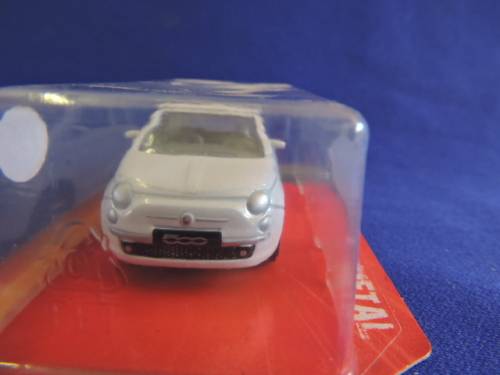 Majorette FIAT 500 ( White ) like Hot Wheels