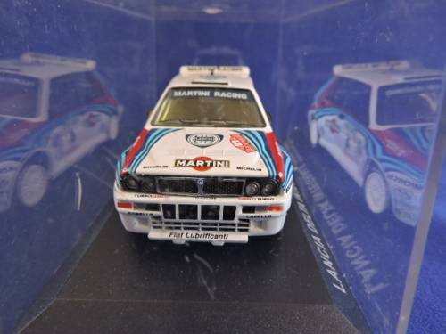 Lancia Delta Integrale Kankkunen and Pilronen Portugal racing 1992 rally 1:43..REDUCED