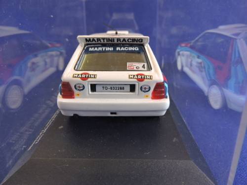 Lancia Delta Integrale Kankkunen and Pilronen Portugal racing 1992 rally 1:43..REDUCED