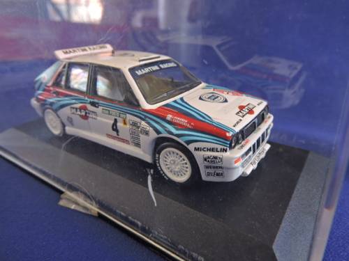 Lancia Delta Integrale Kankkunen and Pilronen Portugal racing 1992 rally 1:43..REDUCED