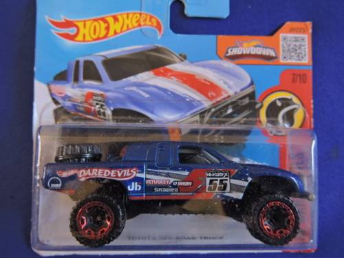 Hot Wheels TOYOTA Off-Road Truck Pickup ( Blue ) # BAKKIE BONANZA #..........