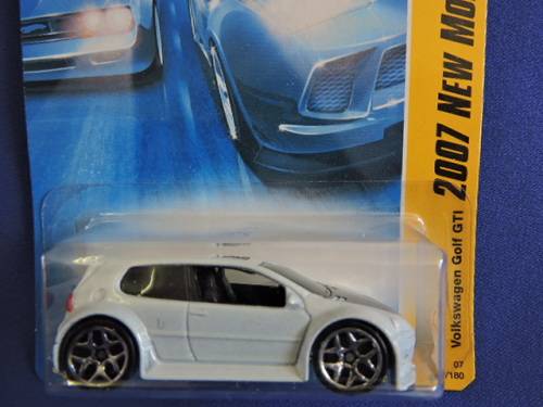 Hot Wheels Volkswagen Golf GTi VW ( White  )