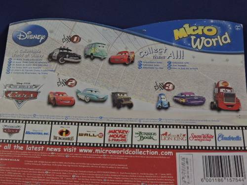 Disney Pixar Micro World CARS Chev, Forklift and Truck  Not Hot Wheels
