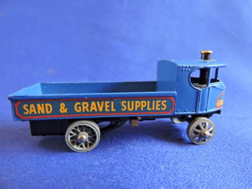 Matchbox Models of Yesteryear series by Lesney No4 Sentinel Steam Wagon Sand and Gravel Supplies