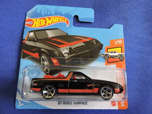 Hot Wheels DODGE Rampage Pick up Bakkie (Black Red stripe)  # BAKKIE BONANZA #  # HW BLOW OUT SALE #