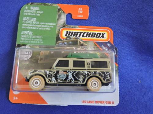 Matchbox LAND ROVER GEN 11 ( Camo Grey Green roof rack ) Like Hot Wheels.....