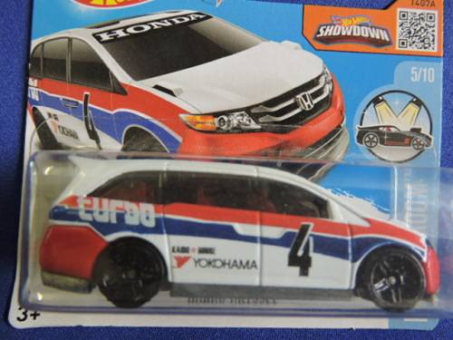 Hot Wheels HONDA ODYSSEY ( White  Yokohama #4 )  # HW BLOW OUT SALE #
