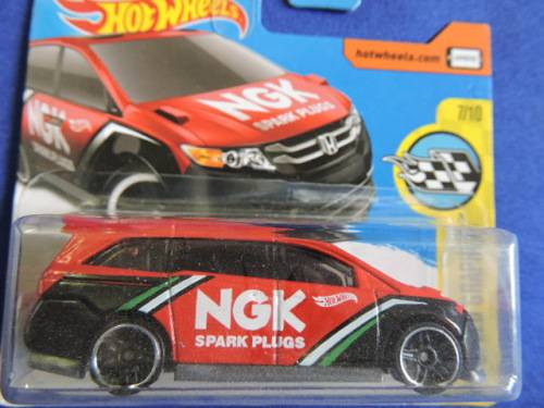 Hot Wheels HONDA ODYSSEY ( Red NGK )  # HW BLOW OUT SALE #