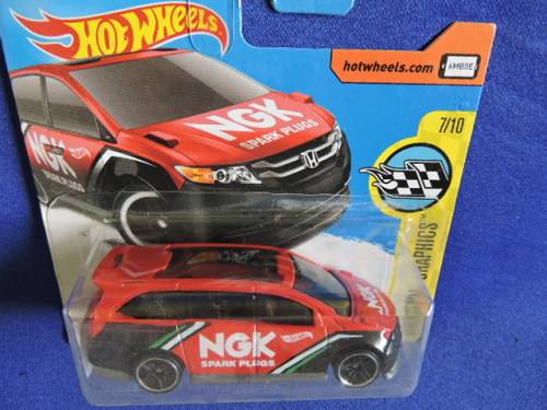 Hot Wheels HONDA ODYSSEY ( Red NGK )  # HW BLOW OUT SALE #