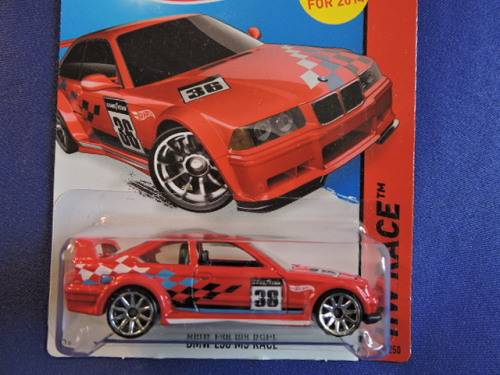 Hot Wheels BMW M3 ( E36 Red #38 ).....