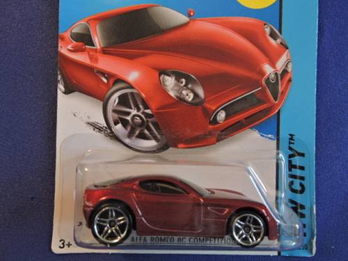 Hot Wheels ALFA ROMEO 8C COMPETIZIONE ( Red )
