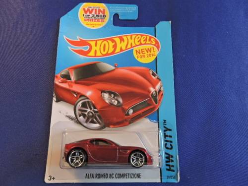 Hot Wheels ALFA ROMEO 8C COMPETIZIONE ( Red )