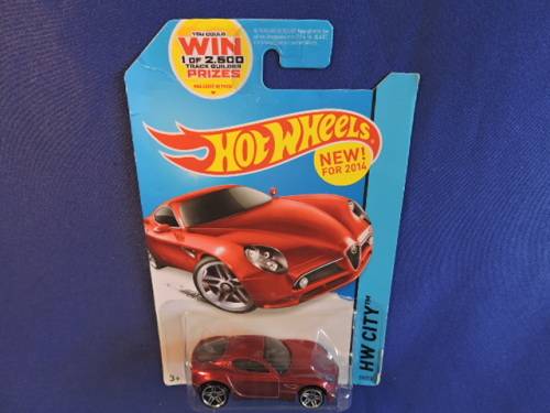 Hot Wheels ALFA ROMEO 8C COMPETIZIONE ( Red )