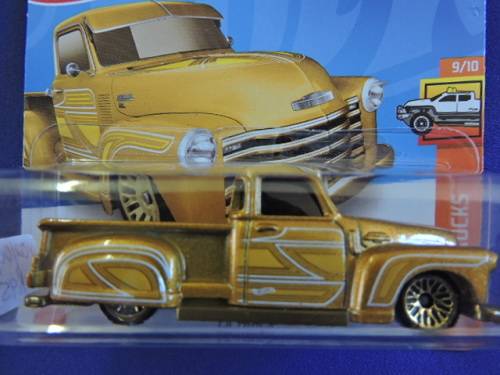 Hot Wheels LA TROCA ( Gold ) Short Card Like Ford # BAKKIE BONANZA #..
