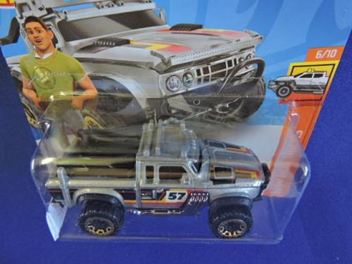 Hot Wheels RALLY BAJA CRAWLER Pick up  Bakkie ( Silver 57 )  Like Ford