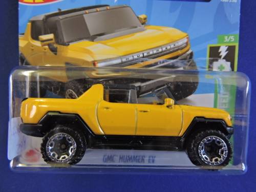 Hot Wheels CMC HUMMER EV ( Yellow ) Short Card  # BAKKIE BONANZA #..