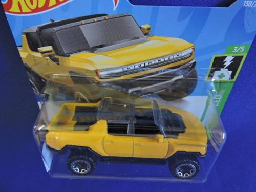 Hot Wheels CMC HUMMER EV ( Yellow ) Short Card  # BAKKIE BONANZA #..