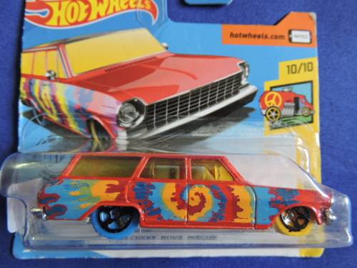 Hot Wheels CHEVY CHEVROLET Nova Wagon ( Multi colour )  # CHEVY BLOW OUT SALE #