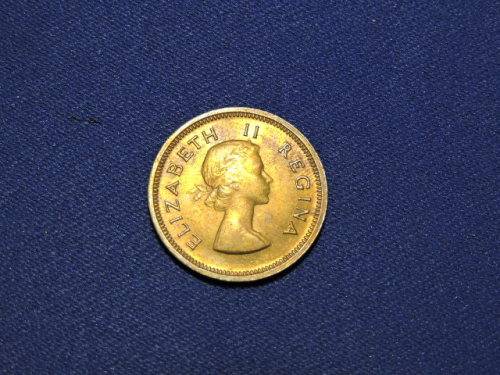 1958 South Africa Suid Afrika Quarter Penny (Farthing) 1/4d Mossies # Crazy Bargain Coin #