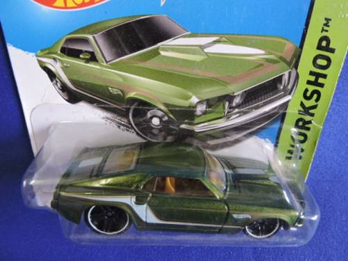 Hot Wheels FORD MUSTANG ( Green )