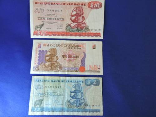 Bank notes of Zimbabwe