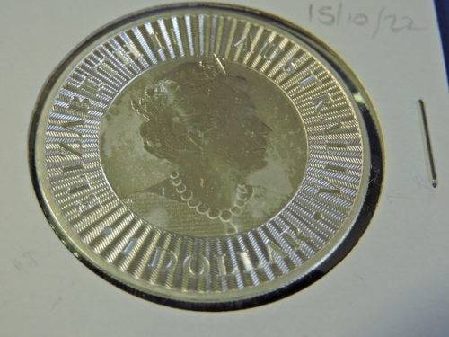 2019 $1 Dollar Australian Kangaroo 1oz  Fine Silver coin