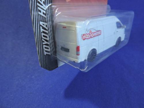 Majorette Toyota Hi Ace Panel van ( White) Long Card