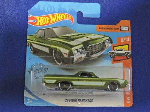 Hot Wheels FORD Ranchero ( Green white stripe )