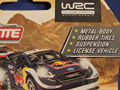 Majorette Volkswagen VW  POLO R WRC  ( Red Bull )  Boxed  MIB like Hot Wheels
