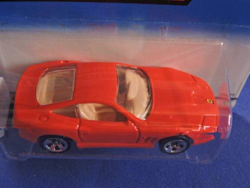 Hot Wheels Ferrari 550 Maranello ( Red )  Long Card