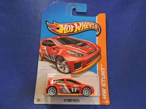Hot Wheels FORD Fiesta ( Red # 8 ) Long Card......