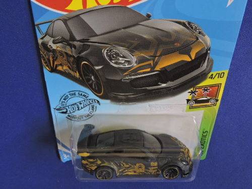Hot Wheels PORSCHE 911 GT3 ( Black )