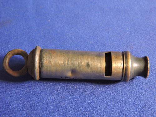 Vintage WHISTLE with engraving SAP  S A P