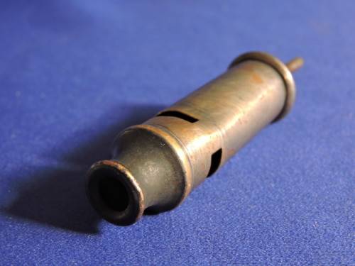 Vintage WHISTLE with engraving SAP  S A P