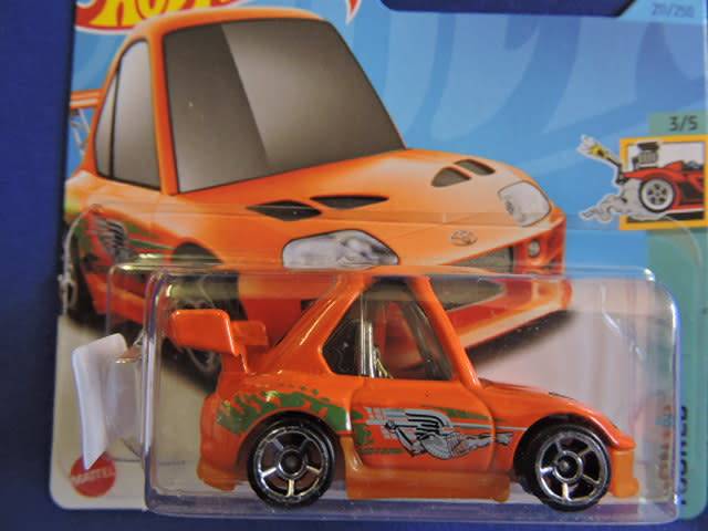 Hot Wheels TOYOTA Supra ( Orange ) Tooned