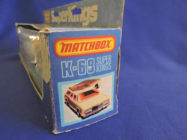 Matchbox K-68 SuperKings Dodge Monaco and Trailer 1/43 like Corgi like Dinky Toys