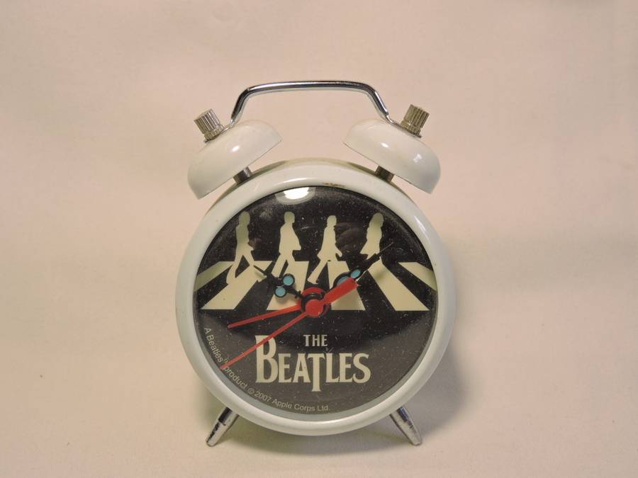 The Beatles Abbey Road alarm clock  Beatles like LP Record Vinyl