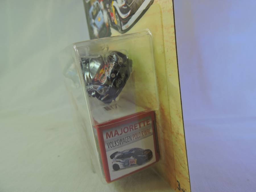 Majorette Volkswagen VW Polo ( S. Ogier Rally car ) MIB like Hot Wheels