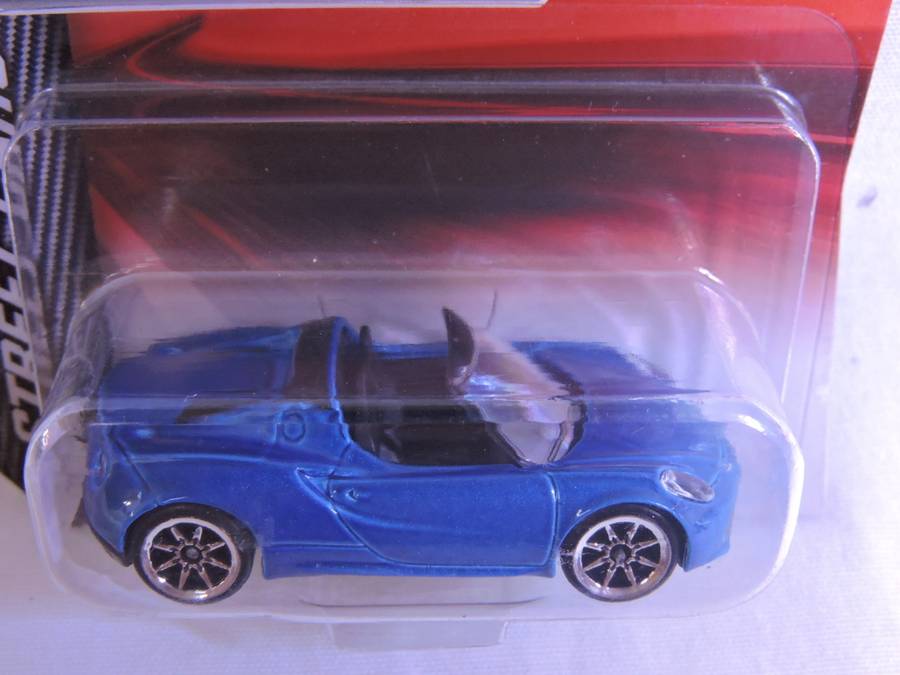 Majorette Alfa Romeo 4C Cabriolet  ( Blue )  Like Hot Wheels