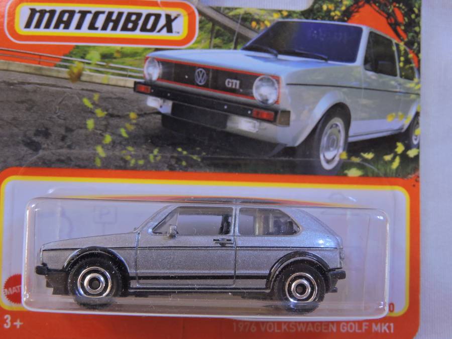 Matchbox Volkswagen VW Golf GTi  MK1 ( Silver ) Like Hot Wheels