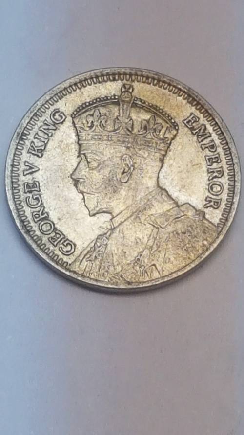 1932 Southern Rhodesia 3d tickey silver coin