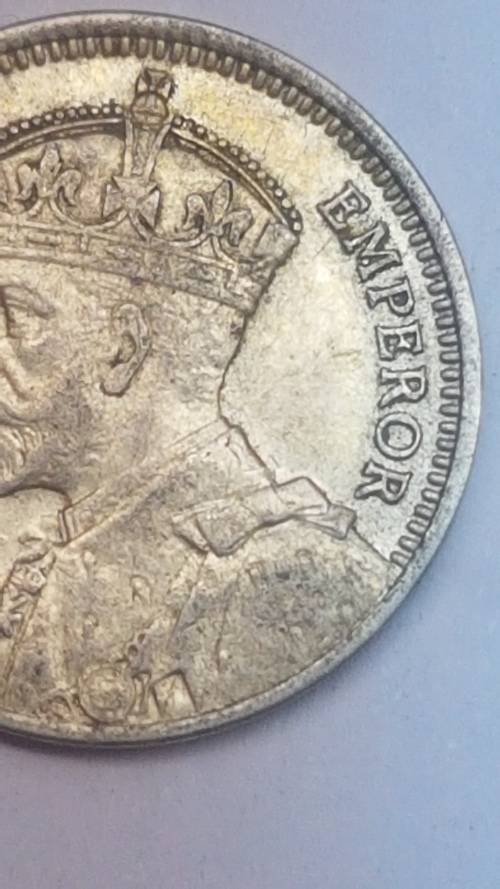 1932 Southern Rhodesia 3d tickey silver coin