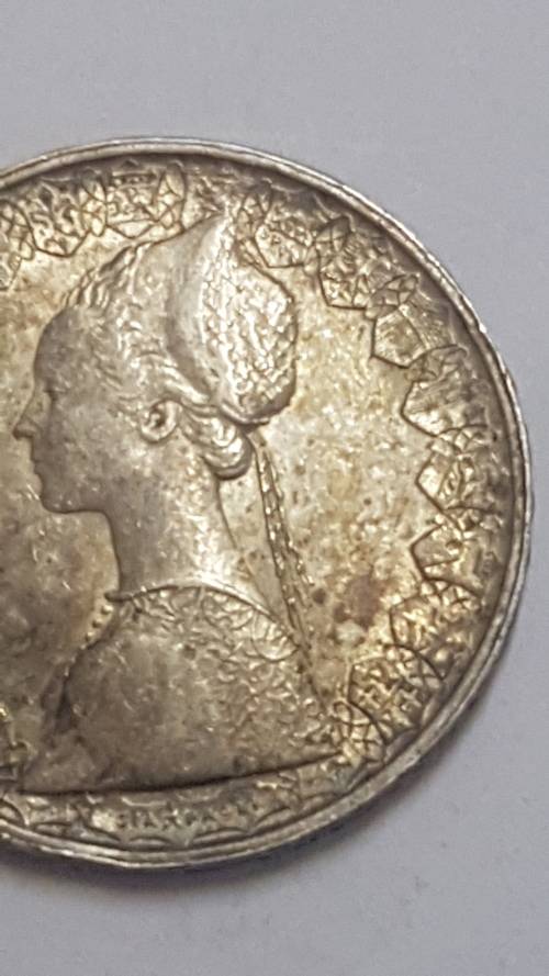 1960 500 Lire Italy silver coin