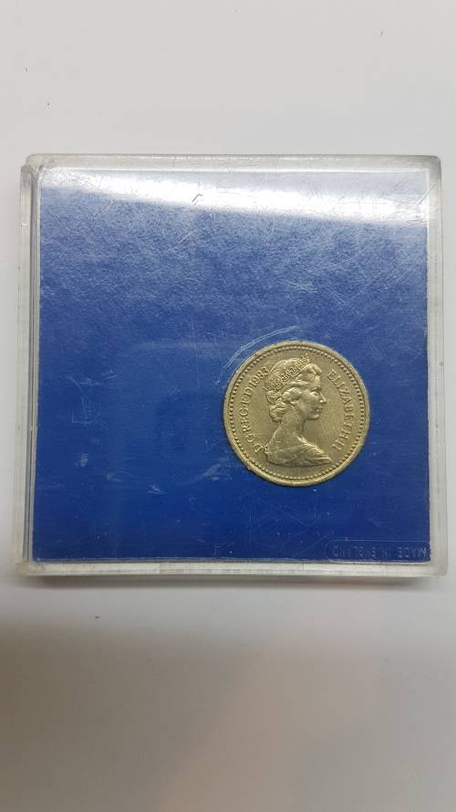 UK one pound coin 1983
